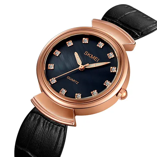 Наручний годинник жіночий 2165RGBK Rose Gold-Black Skmei acs0030211 - фото 2