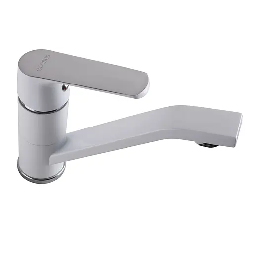 Смеситель для умывальника Globus Lux Laguna GLA-0203MQ-7-white Белый - фото 4