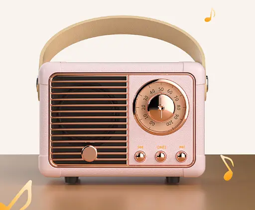 Портативная колонка TWS Retro HM11 Green - фото 3