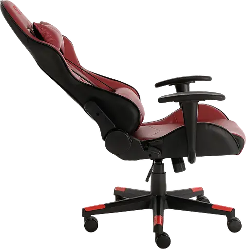 Геймерское кресло GT Racer черное с красным (X-2317 Black/Wine Red) - фото 5