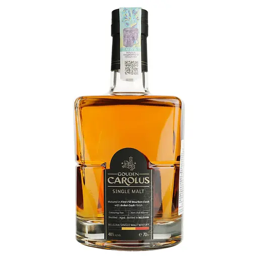 Віскі Gouden Carolus Single Malt 46% 0.7 л в подарунковій упаковці - фото 2