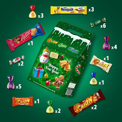 Уценка. Подарочный набор конфет Світоч Новогодние истории 612 г (938368) - фото 2