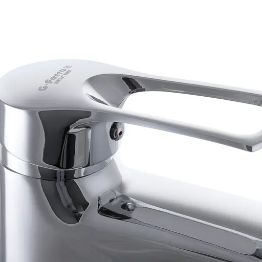 Змішувач для умивальника G-Ferro Hansberg 001 GF0002 Хром - фото 3