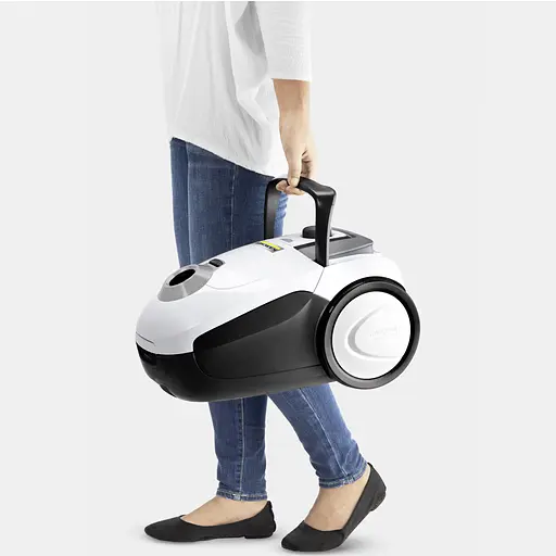 Пылесос мешочный Karcher VC 2.8 700 Вт 2 л НЕРА белый - фото 6