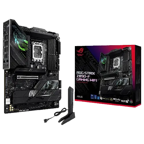 Материнська плата Asus Z890-F ROG Strix Gaming Wi-Fi LGA 1851 (ROG STRIX Z890-F GAMING WIFI) Б/В - фото 1