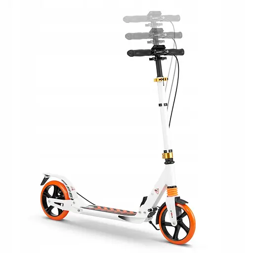 Самокат двухколесный Sesttino Shiro White - фото 4