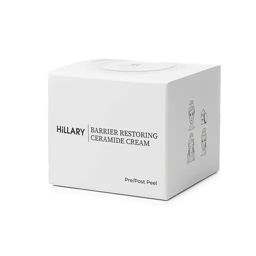Восстанавливающий крем с керамидами и постбиотиками Barrier Restoring Ceramide Cream Hillary 50 мл - фото 7