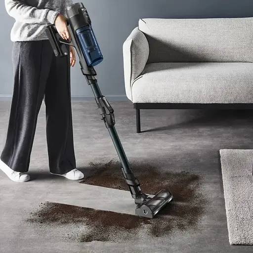 Пылесос беспроводной Rowenta X-Force Flex 13.60 200 Вт автон. работа до 60 мин НЕРА подсветка синий - фото 5