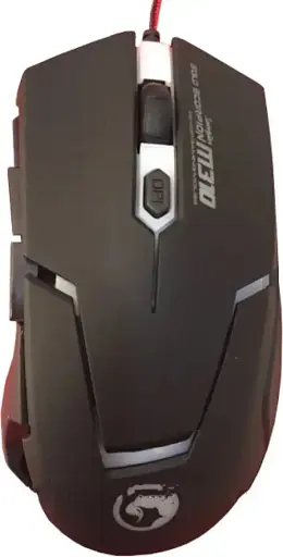 Ігрова комп'ютерна оптична провідна миша Marvo M310 із різнобарвним підсвічуванням Чорна - фото 2