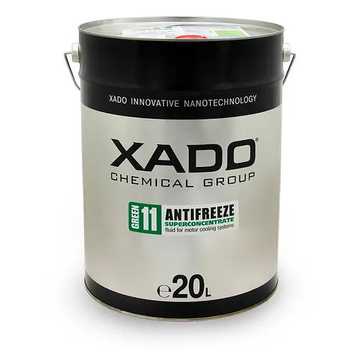 Антифриз Xado Antifreeze Green G11 зеленый концентрат 20л(XA 58504) - фото 1