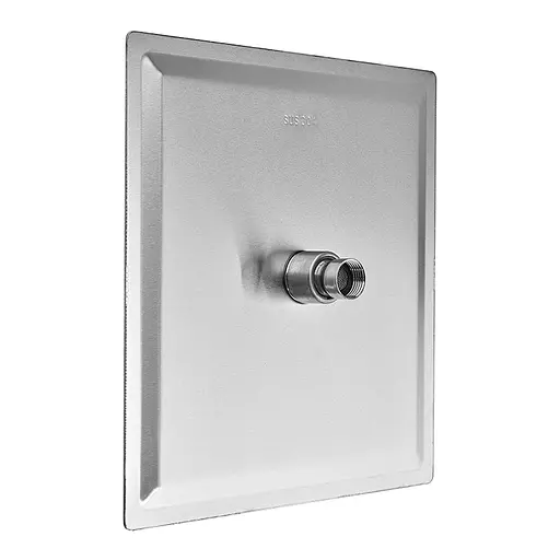 Верхній душ Zerix SH-006.SUS-25x25cm ZX5009, Нержавіюча сталь - фото 2