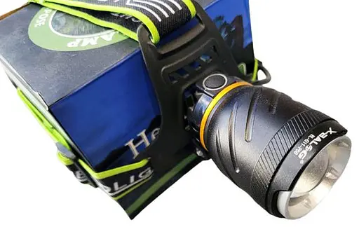 Налобный фонарь с датчиком движения X-Balog BL-G11-P50 аккумуляторный яркий мощный фонарик на голову зум Zoom - фото 3