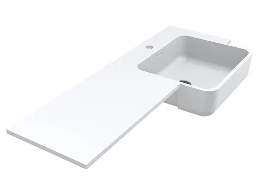 Умивальник Miraggio Fontana R mirasoft 0001600, Білий матовий - фото 2