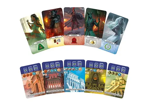 Настільна гра Ігромаг 7 Чудес: Дуель. Пантеон (7 Wonders Duel: Pantheon) (англ.) (ВР_7ДП) - фото 3