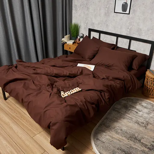 Пододеяльник Moon&Star Бязь Gold Люкс Chocolate Dream Евро 200x220 см - фото 3