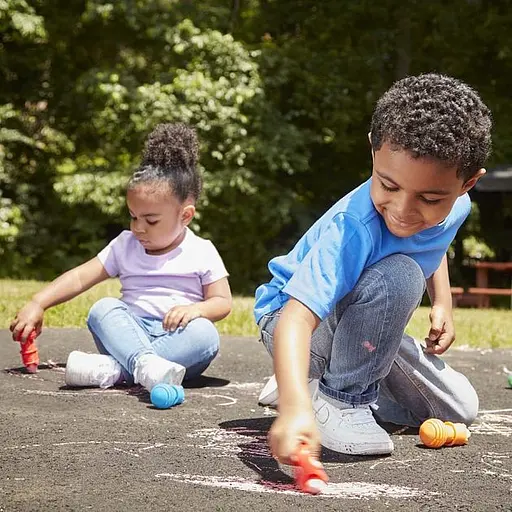 Мел для рисования в черенках Melissa&Doug 4 шт. (MD9313) - фото 4