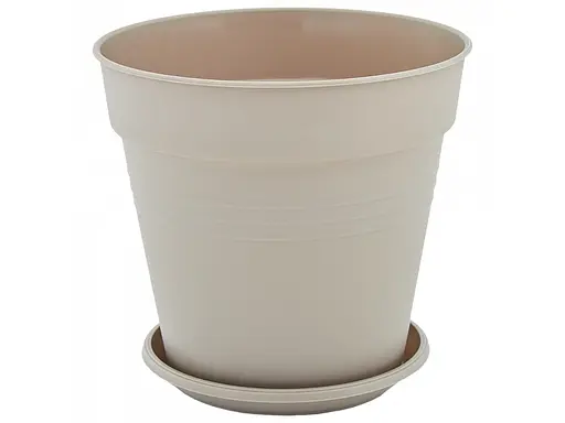 Вазон "Глорія" какао 18*18,5 см