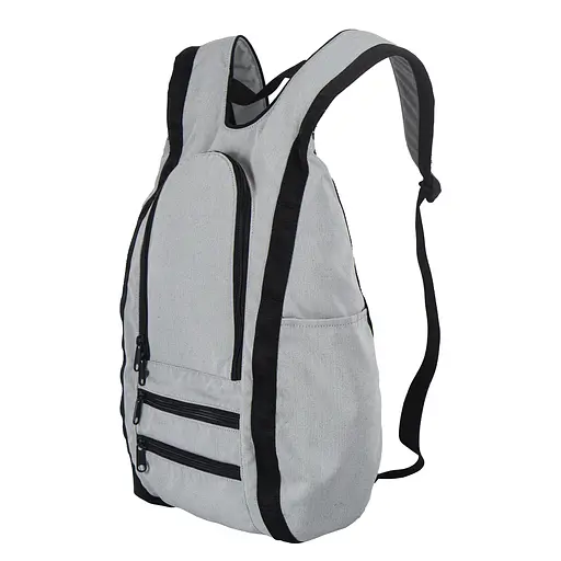 Рюкзак-антивор OOLOO Капля 45х27х14 см, пепельно-серый 602/700 - фото 2