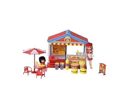 Игровой набор домик для куклы Фаст-фуд IM372