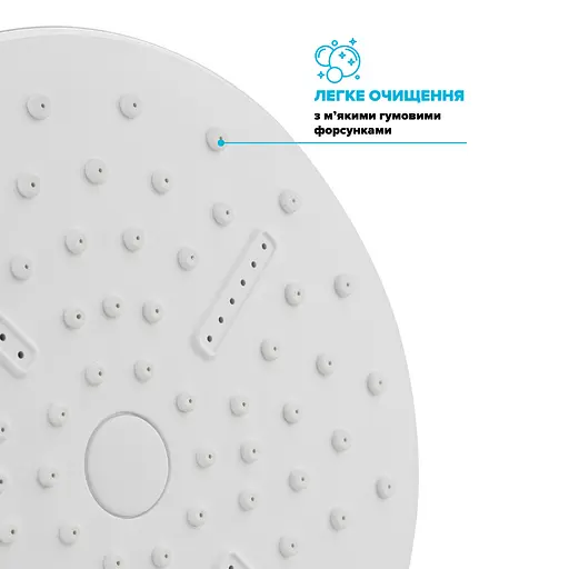 Душевой набор Drop MULTI120-3WH+SET (лейка для душа + шланг + крепление) - фото 6