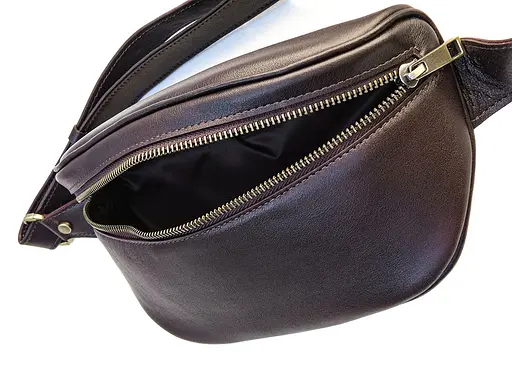 Шкіряна чоловіча сумка Newery 13х26х7 см sum0023827 - фото 5