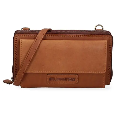 Чоловіча шкіряна барсетка Hill&Burry 12х19х5 см sum0026501 - фото 1