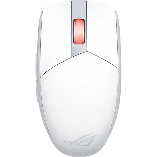 Миша ASUS ROG Strix Impact III Wireless White (90MP03D0-BMUA10) - фото 1
