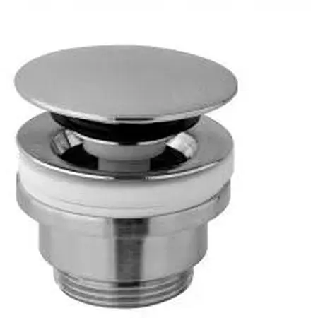 Донний клапан Paffoni click-clack steel ZSCA050ST, Нержавіюча сталь - фото 1