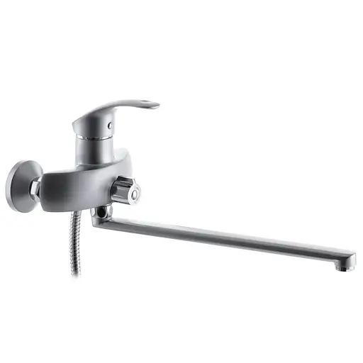 Смеситель для ванны Haiba Mars 006 матовый HB0256 Satin - фото 1