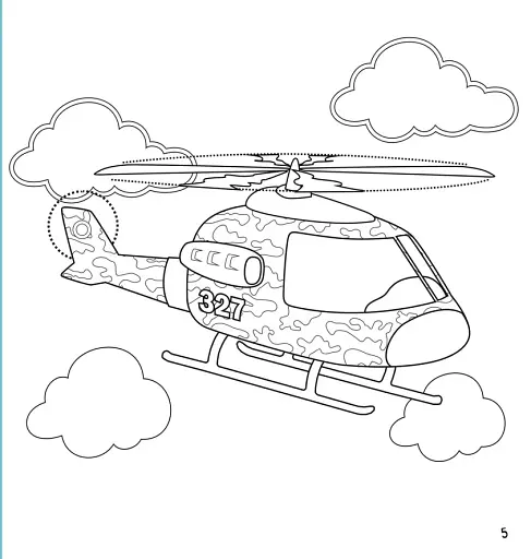 Розмальовки, аплікації, завдання. Військова техніка. 40 наліпок - фото 3