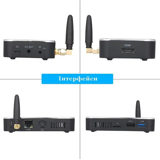 Смарт ТВ приставка Ugoos X4 Cube 2/16 Гб Smart TV Box Android 11 - фото 5