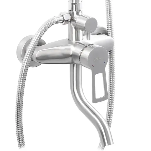 Душова система Zerix HSB-009-J ZX3163, Нержавіюча сталь - фото 4