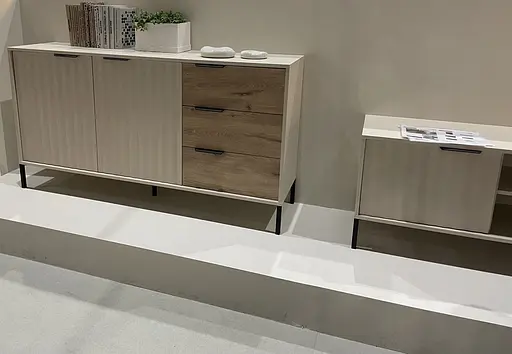 Комод Perfect Home Рейв/Rave 2-дверный с 3 ящиками 2D3S/153 Беж/викинг (PFH-091083) - фото 10