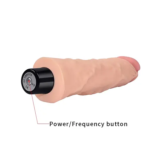 Вібратор Lovetoy Real Softee 8.3" 21.8 см тілесний - фото 6
