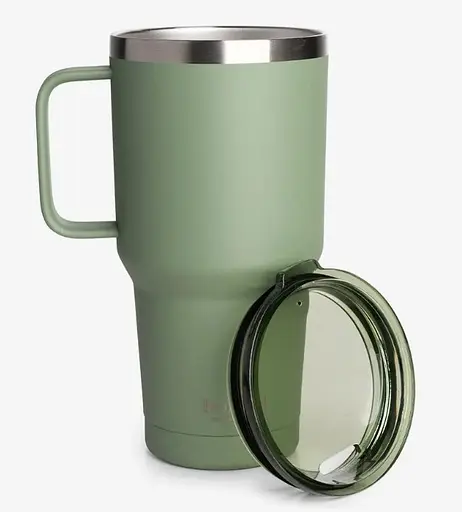 Термостакан SmartShake Bohtal с ручкой из нержавеющей стали Tumbler Green 900 мл (11281901) - фото 1