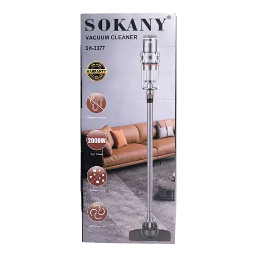 Вертикальный пылесос SOKANY SK-3377 колбовый с циклонным фильтром Sokany SK-3377 - фото 14