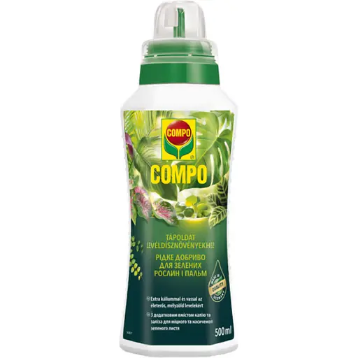 Рідке добриво для зелених рослин COMPO 0.5 л