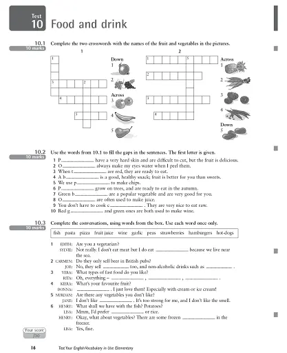 Test Your English Vocabulary in Use Elementary with Answers 2nd Edition - фото 11