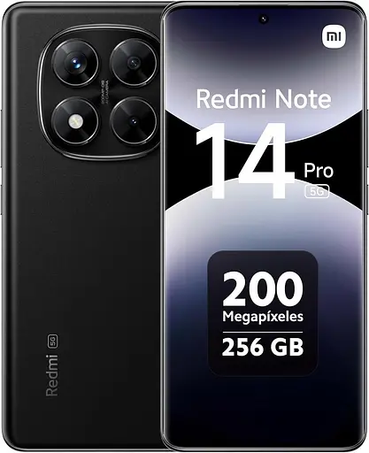 Смартфон Xiaomi Redmi Note 14 Pro 5G 8/256GB Midnight Black Global Version