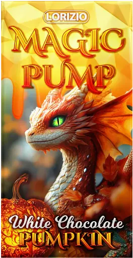 Шоколад Lorizio з гарбузом білий "MAGIC PUMP" 100 г - фото 1