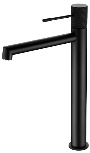 Смеситель для умывальника Imex Line высокий черный матовый BDD038-3NG Черный матовый - фото 1