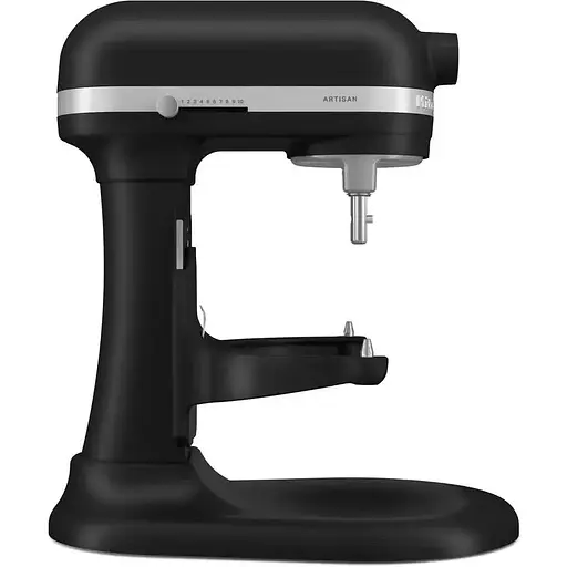 Планетарний міксер KitchenAid Artisan з підйомною чашею 6.6 л чорний матовий (5KSM70SHXEBM) - фото 5