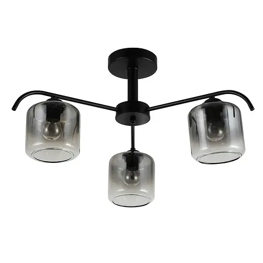 Накладний світильник Ardero BL1930-1 ORLANDO під лампу чорний - фото 2