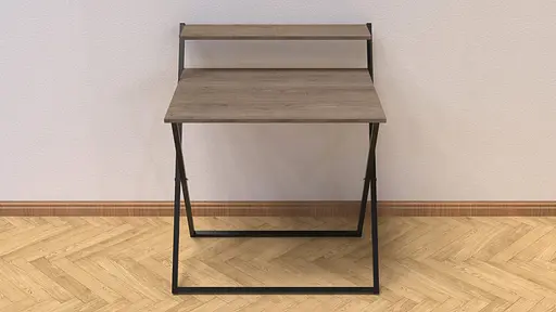 Стіл трансформер Компакт 4 750x790x720 Чорний метал ДСП Дуб Сонома Трюфель 16 мм FRD-104694 - фото 6