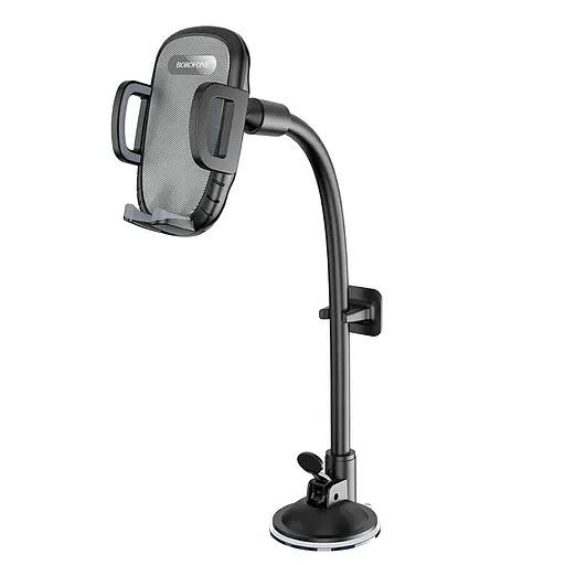 Автотримач для телефона BOROFONE BH54 Racer windshield car holder Black - фото 5