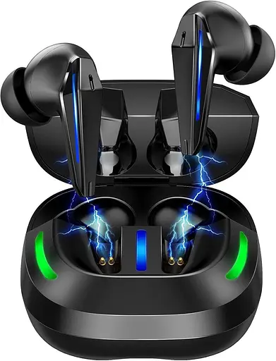 Ігрові бездротові навушники BX16 Gaming TWS чорний - фото 1