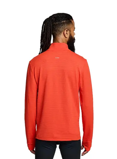 Кофта Saucony Triumph 3D 1/2 Zip Orange XL (1097-SAM800357-IFH XL) - фото 2
