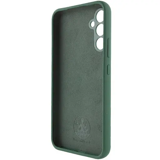 Чохол Lakshmi Silicone Cover Full Camera AAA with Logo для Samsung Galaxy S24+ Зелений/Cyprus Green - фото 4