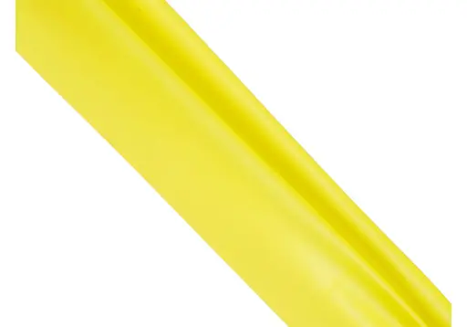Эластичная лента-резинка EasyFit для пилатеса, фитнеса, йоги и реабилитации 0.5 мм Желтая (EF-1673-Y) - фото 2