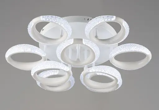 Люстра светодиодная потолочная Sirius B YH1303/9 WT 54W